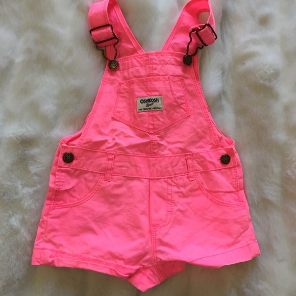 dark pink overalls